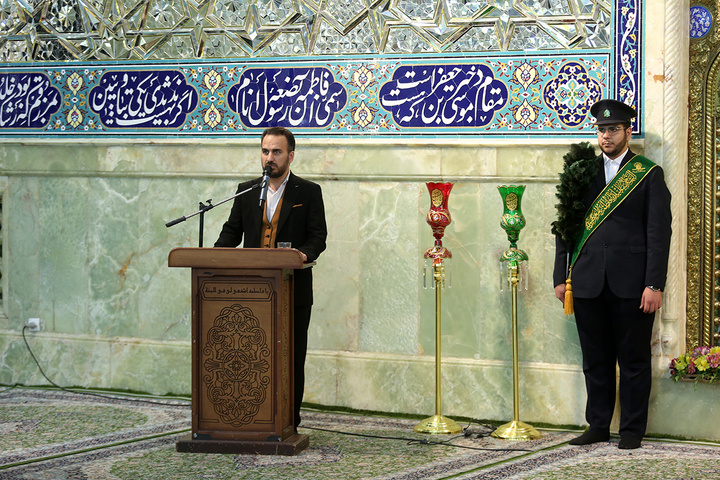 نشست «شورای ملی زیارت» با حضور معاون اول رئیس جمهور در حرم بانوی کرامت