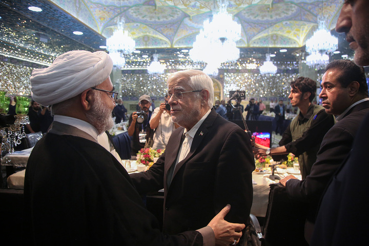 نشست «شورای ملی زیارت» با حضور معاون اول رئیس جمهور در حرم بانوی کرامت