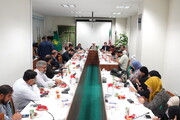 آشنایی سردبیران خبرگزاری‌ها با ظرفیت‌های فرهنگی حرم بانوی کرامت