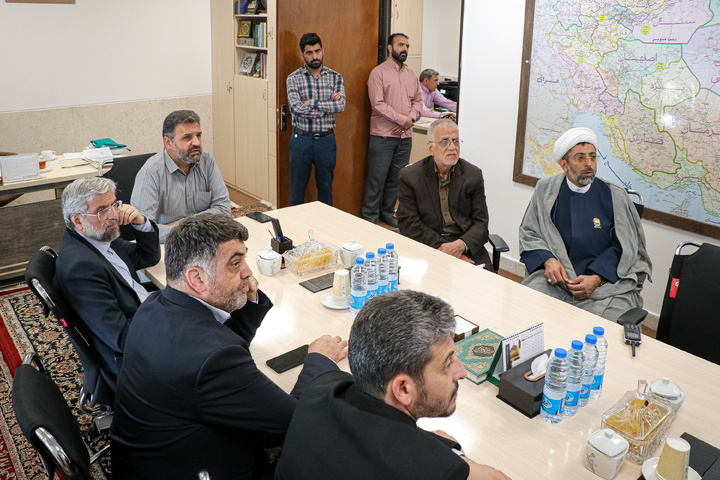 بازدید مدیر عالی حرم مطهر رضوی از مرکز امور خادمین آستان قدس رضوی