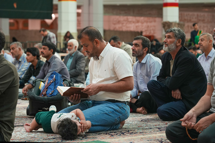 جشن شب میلاد حضرت عبدالعظیم(ع) در حرم بانوی کرامت