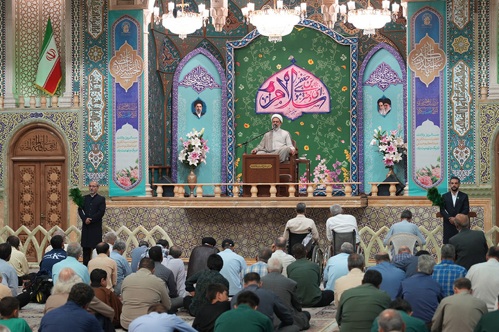 جشن شب میلاد حضرت عبدالعظیم(ع) در حرم بانوی کرامت
