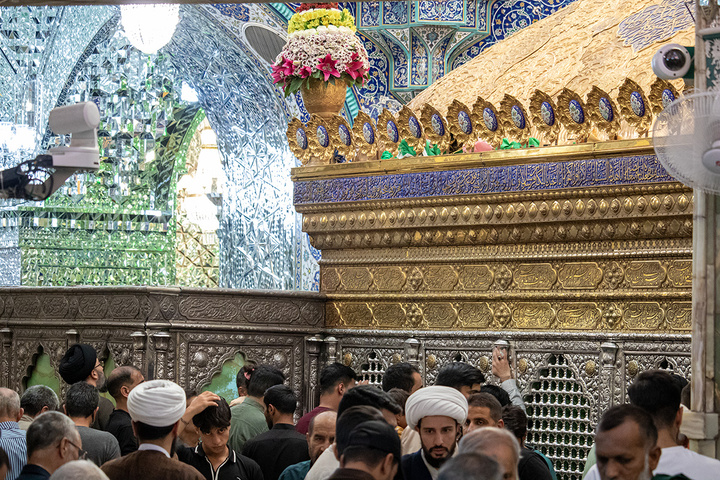 حال‌وهوای حرم حضرت معصومه(س) در سالروز میلاد شاه عبدالعظیم حسنی(ع)