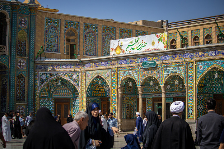 حال‌وهوای حرم حضرت معصومه(س) در سالروز میلاد شاه عبدالعظیم حسنی(ع)