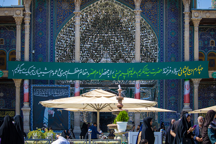 حال‌وهوای حرم حضرت معصومه(س) در سالروز میلاد شاه عبدالعظیم حسنی(ع)