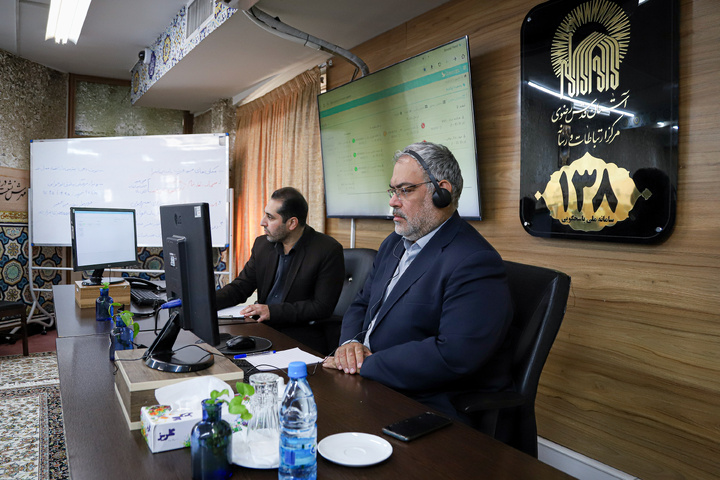 پاسخگویی تلفنی معاون طرح و‌برنامه حرم مطهر رضوی به مخاطبان سامانه ۱۳۸