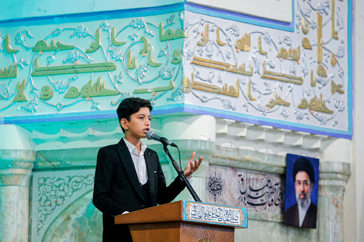 مراسم بزرگداشت روز ولادت امام حسن عسکری علیه‌السلام در حرم مطهر رضوی