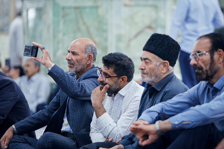 مراسم بزرگداشت روز ولادت امام حسن عسکری علیه‌السلام در حرم مطهر رضوی