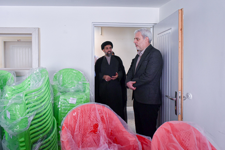 بازدید مدیران آستان قدس رضوی از فرایند توزیع اقلام آموزشی و فرهنگی مهدالرضا علیه‌السلام
