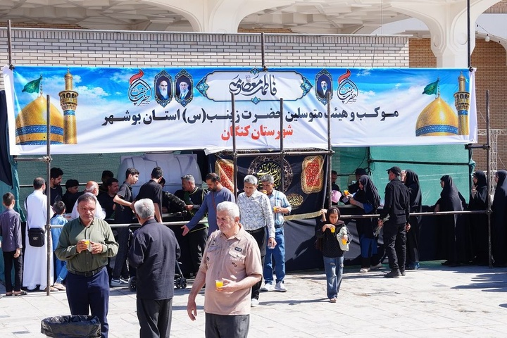 خدمت‌رسانی ۳۰ موکب ایرانی و عراقی به زائران در حرم حضرت معصومه(س)