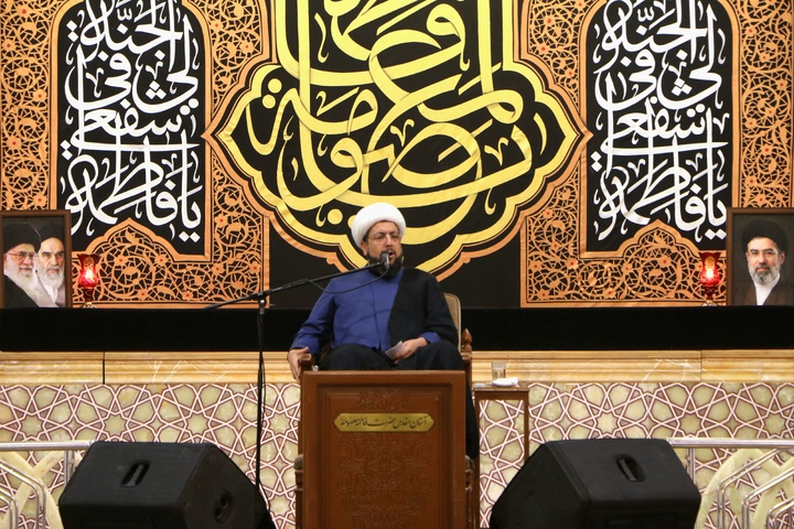 نخستین محفل عزاداری بانوی کرامت در آستان مقدس فاطمی