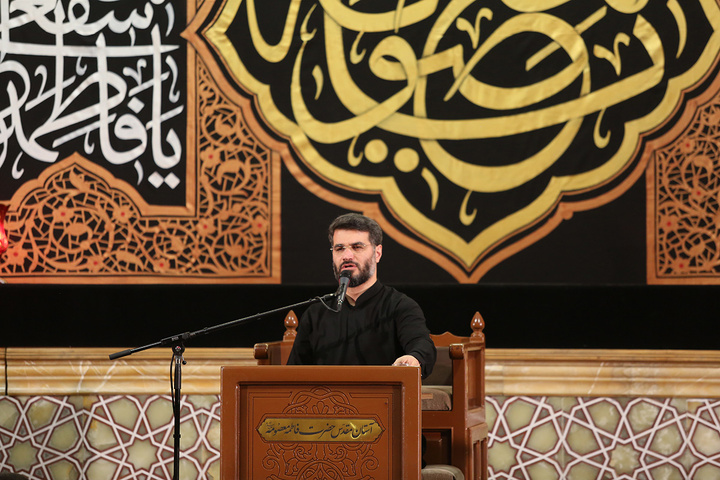 محفل عزاداری اول شب رحلت حضرت معصومه(س) در حرم مطهر ایشان