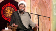 سوگواری زائران حرم رضوی در سالروز وفات حضرت معصومه (س)