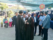 بازدید مدیران آستان قدس رضوی از روند خدمت‌رسانی و توزیع اقلام آموزشی نوآموزان مهدالرضا (ع)