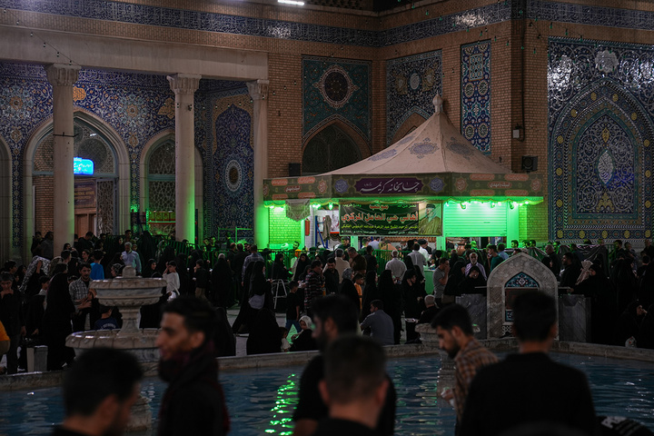 پذیرایی موکب‌ها از زائران حرم حضرت فاطمه معصومه (س)