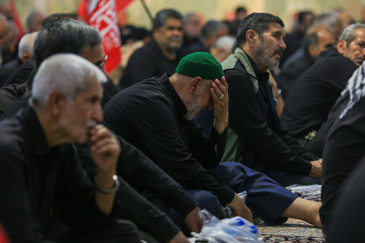 عزاداری هیئات مذهبی مشهد و قم در حرم حضرت معصومه(س)