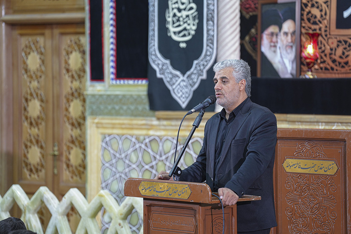 عزاداری آذری زبانان قم در سوگ کریمه اهل بیت (س)
