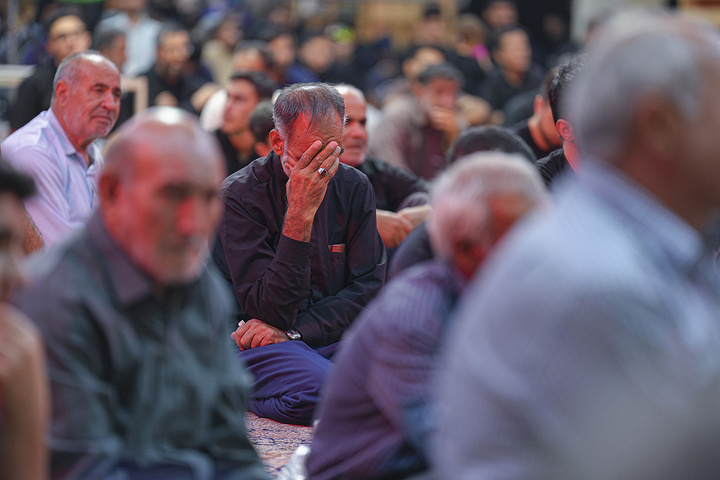 عزاداری آذری زبانان قم در سوگ کریمه اهل بیت (س)