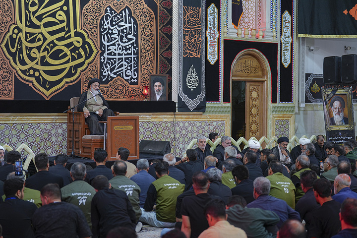 عزاداری آذری زبانان قم در سوگ کریمه اهل بیت (س)