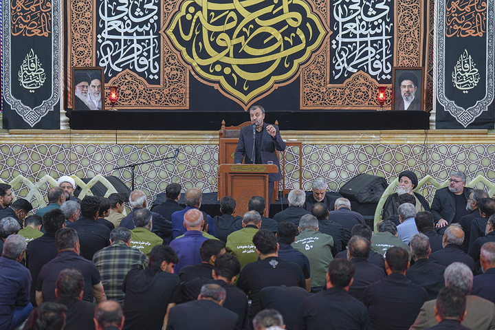 عزاداری آذری زبانان قم در سوگ کریمه اهل بیت (س)
