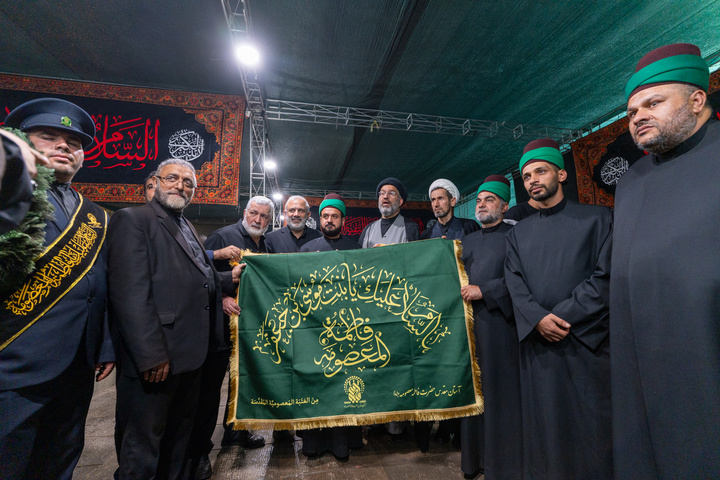 تقدیر از مواکب ایام رحلت بانوی کرامت توسط مسئولان حرم مطهر