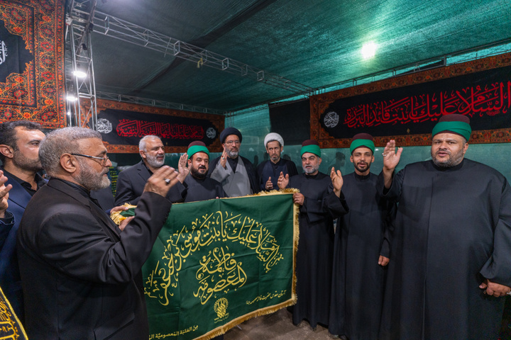 تقدیر از مواکب ایام رحلت بانوی کرامت توسط مسئولان حرم مطهر