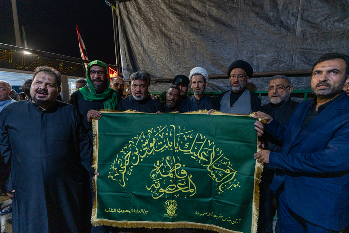 تقدیر از مواکب ایام رحلت بانوی کرامت توسط مسئولان حرم مطهر