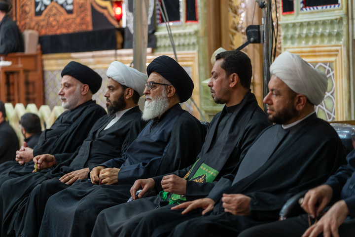 عزاداری پرشور عرب زبانان در حرم کریمه اهل بیت(س)