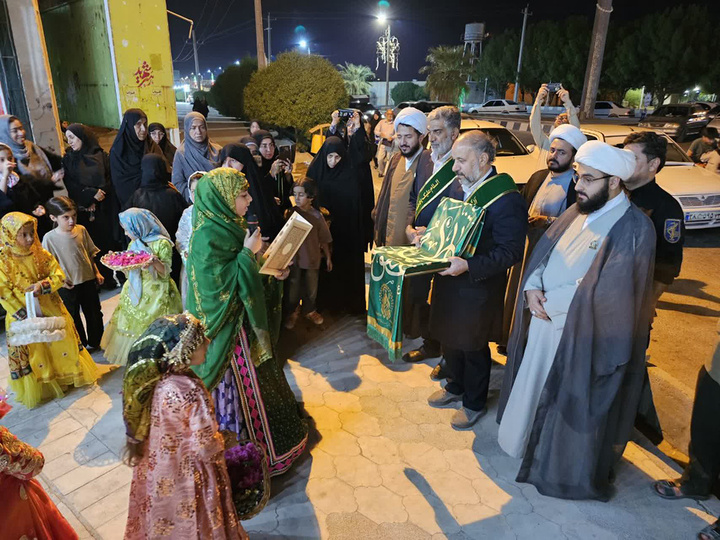 تجلیل سفیران کریمه از شهدای حمله ناجوانمردانه دولت تروریست آمریکا به لامرد