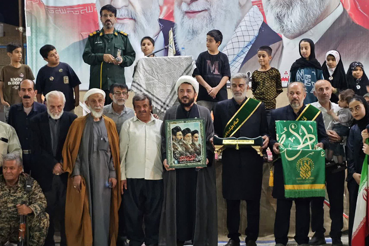 تجلیل سفیران کریمه از شهدای حمله ناجوانمردانه دولت تروریست آمریکا به لامرد