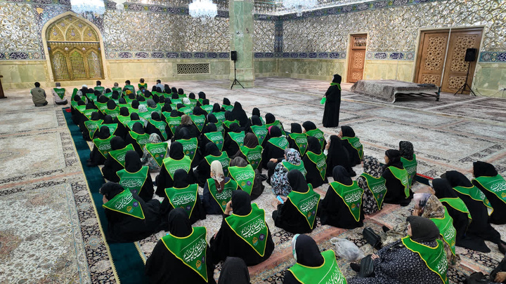زیارت ۲۰۰ کرمانشاهی و سرخسی برای اولین بار در حرم بانوی کرامت
