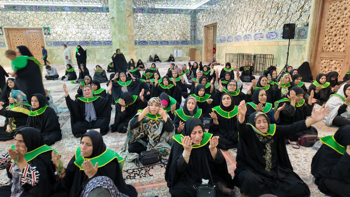 زیارت ۲۰۰ کرمانشاهی و سرخسی برای اولین بار در حرم بانوی کرامت