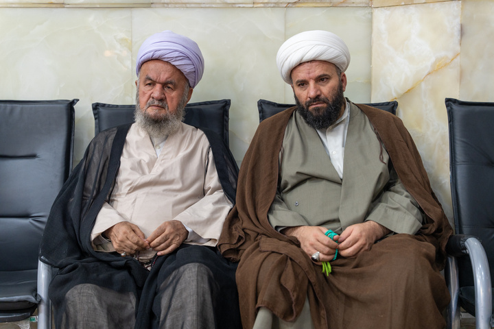 مراسم با شکوه بزرگداشت مجاهد کبیر شهید سید حسن نصرالله در حرم بانوی کرامت