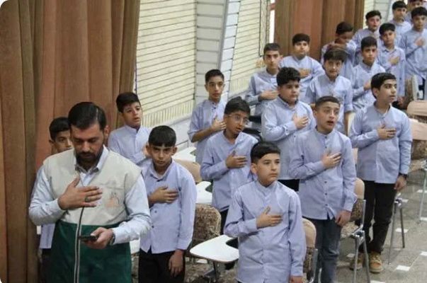 ۸ مدرسه لارستان در هشتمین روز مهر میزبان عطر رضوی/ گزارش تصویری
