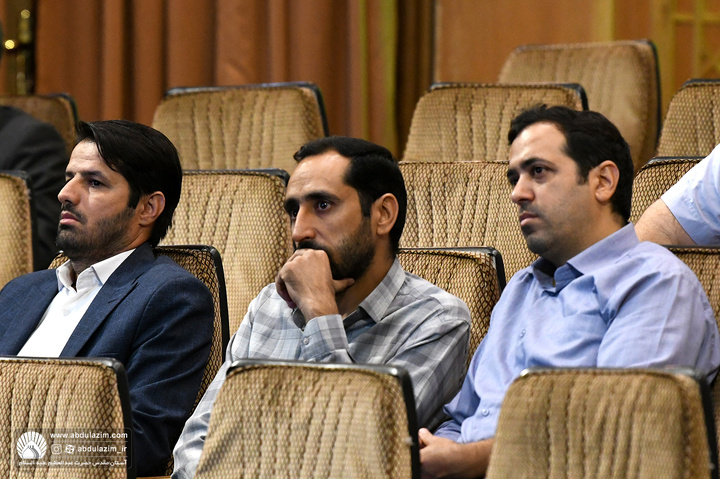مراسم تواصی به حق خادمین آستان مقدس حضرت عبدالعظیم علیه السلام