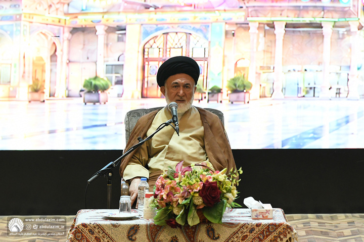 مراسم تواصی به حق خادمین آستان مقدس حضرت عبدالعظیم علیه السلام
