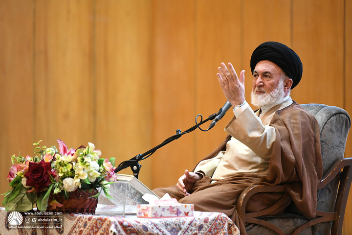 مراسم تواصی به حق خادمین آستان مقدس حضرت عبدالعظیم علیه السلام