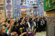 جلوه‌هایی از بارگاه منور بانوی کرامت