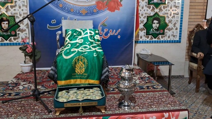حضور کاروان سفیران کریمه در گلزار شهدای شنب‌غازان تبریز