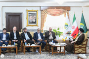 دیدار هیأت مدیره مجتمع فرهنگی آموزشی حکمت با تولیت آستان مقدس حضرت عبدالعظیم علیه السلام