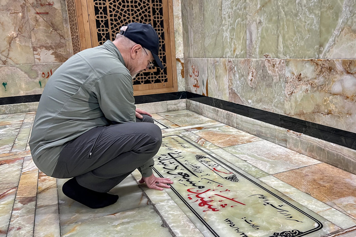 حضور دکتر محمد باقر قالیباف در حرم مطهر حضرت عبدالعظیم حسنی علیه السلام