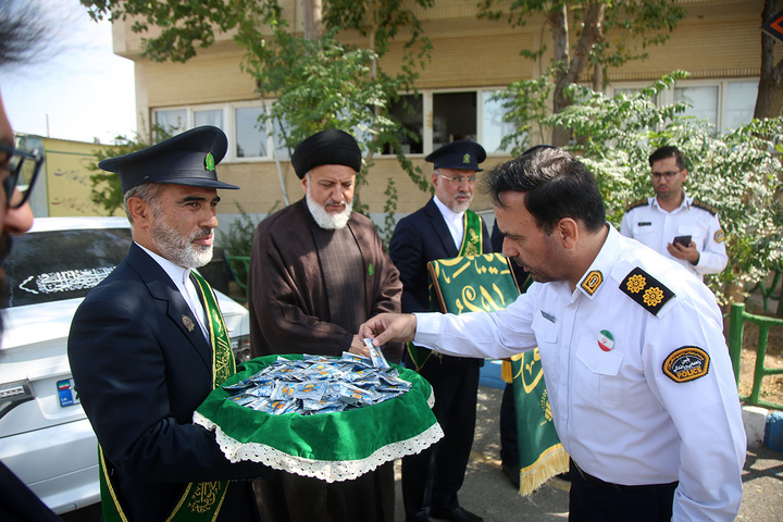 شمیم فاطمی در راهور قم پیچید