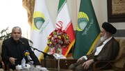 دیدار وزیر میراث فرهنگی، گردشگری و صنایع دستی با تولیت آستان مقدس حضرت عبدالعظیم(ع)