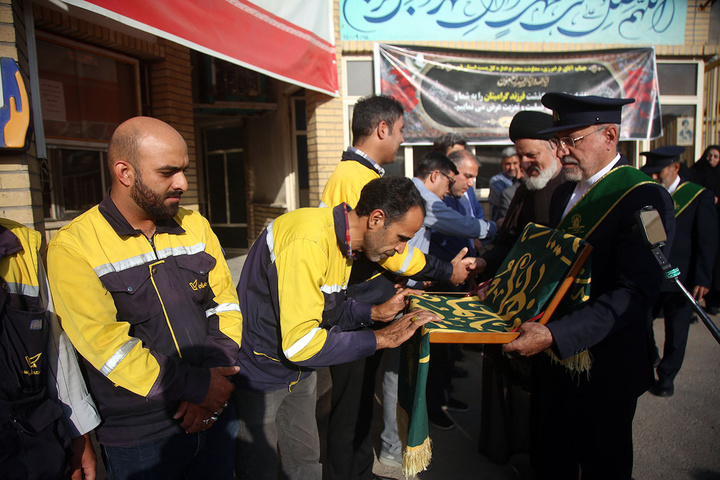 خداقوت خادمان حرم حضرت معصومه(س) به کارکنان پست قم