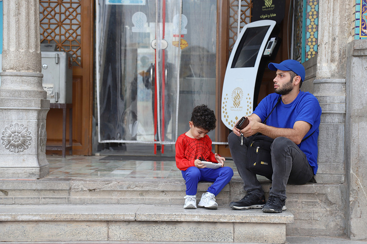 یادش بخیر، بچه بودیم توی حرم …