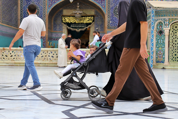 یادش بخیر، بچه بودیم توی حرم …