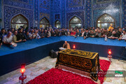 تشرف موکب‌داران عراقی به حرم مطهر رضوی
