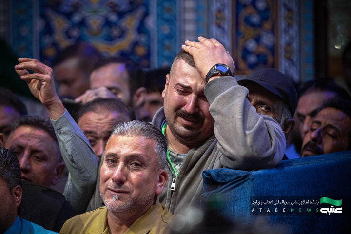 تشرف موکب‌داران عراقی به حرم مطهر رضوی
