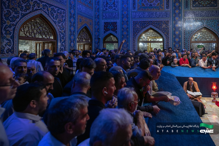 تشرف موکب‌داران عراقی به حرم مطهر رضوی
