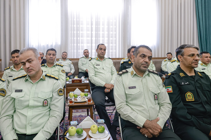 دیدار فرماندهان انتظامی استان خراسان رضوی با تولیت آستان قدس رضوی